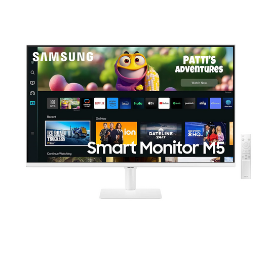 SAMSUNG M5 LS27CM501EWXXL 27 Inch FHD 60Hz 100% SRGB 4MS AMD Freesync Smart Monitor