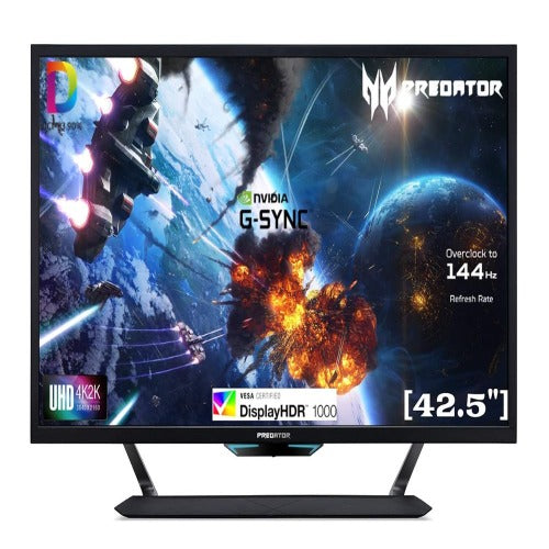 ACER Predator CG437K 42.5 Inch UHD 144Hz VA Panel 90% SRGB 1MS NVIDA Gysync VA Gaming Monitor