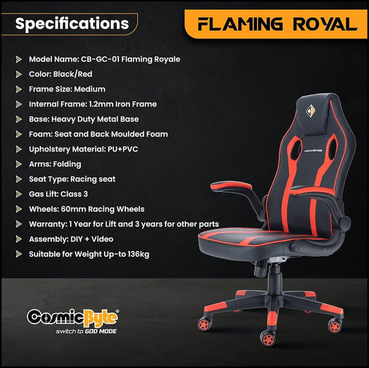 COSMIC BYTE CB-GC-01 Flaming Royale Gaming Chair