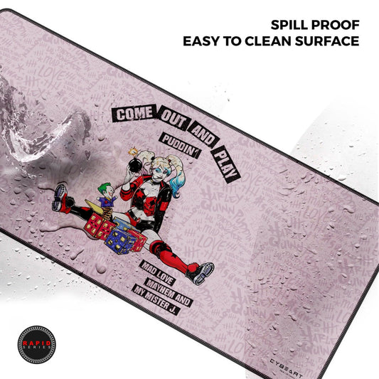 CYBEART Harley Quinn 2XL Gaming Mousepad