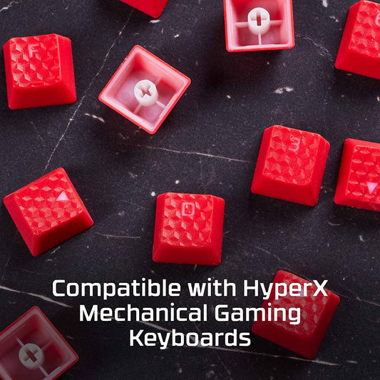 HyperX Rubber Keycaps - Red [US]