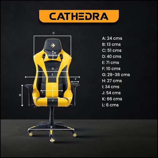 COSMIC BYTE CB-GC-03 Cathedra Gaming Chair