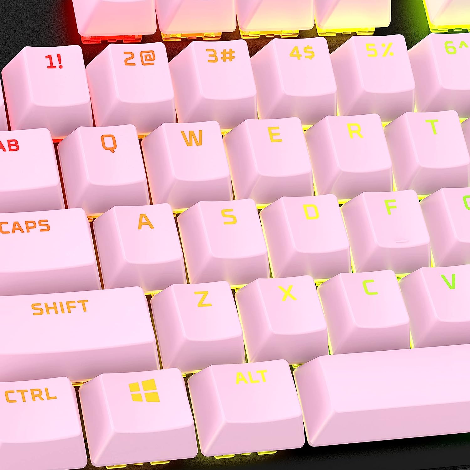 Buy HyperX PBT Keycaps – Full Key Set (Pink)