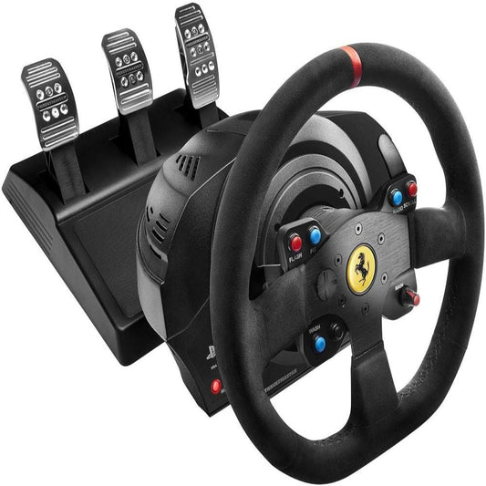 THRUSTMASTER T300 Ferrari Integral RW Alcantara edition Racing Game Wheel Force Feedback PS5/PS4/PC