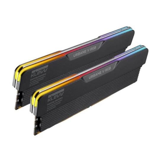KLEVV Urban V RGB 32GB ( 16GB x 2 ) 6000MHz DDR5 RAM ( Black ) ( CL30 )