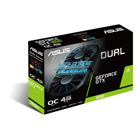ASUS Geforce GTX 1650 Dual OC 4GB NVIDIA Graphics Card
