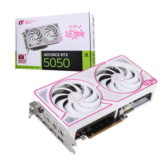 COLORFUL iGame GeForce RTX 5050 Ultra W Duo OC 8GB-V NVIDIA Graphic Card