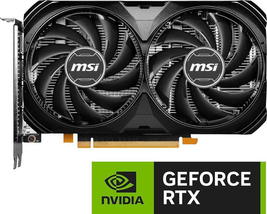 MSI GeForce RTX 4060 Ventus 2X Black OC 8GB Nvidia Graphic Card