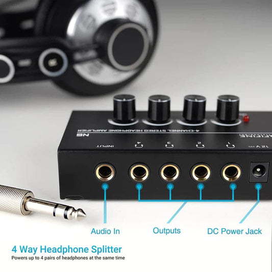 FIFIINE N6 Stereo Headphone Amplifier