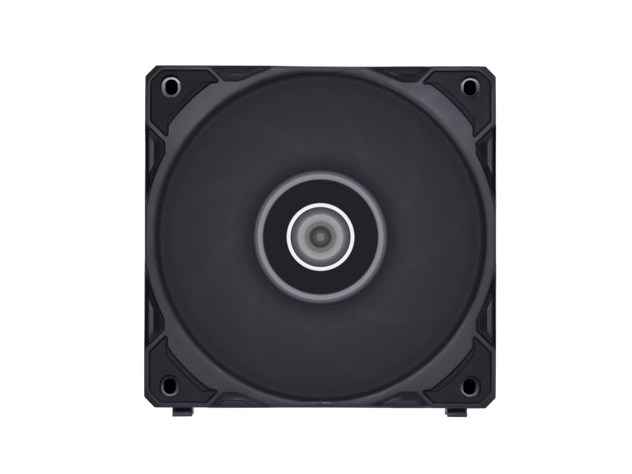 Buy LIAN LI UNI Fan P28 120mm Non-RGB Cabinet Fan (Black) (Triple Pack ...