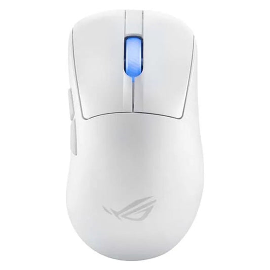 ASUS ROG Keris ll Ace RGB Wireless Ergonomic Gaming Mouse ( White ) ( 42000DPI / 5 Macro Buttons )