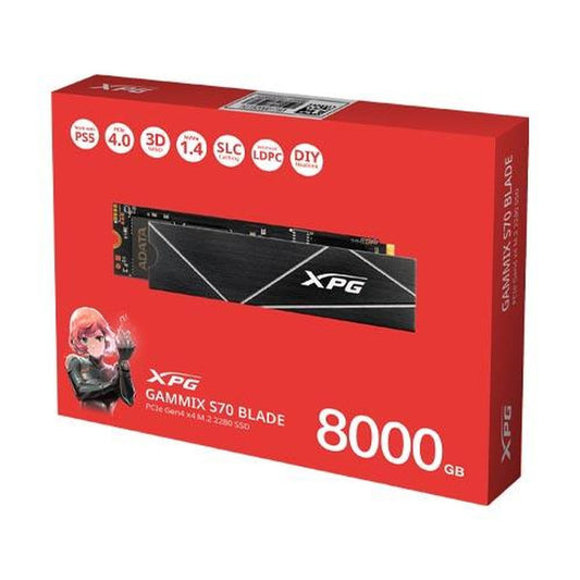 ADATA XPG Gammix S70 Blade 4TB M.2 NVME Gen4 Internal Solid State Drive ( SSD )