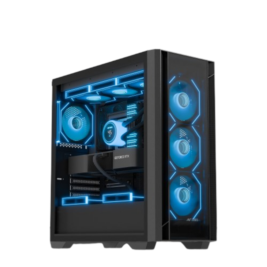 ANT ESPORTS AQUA 360 4F EATX Mid Tower Cabinet ( Black )