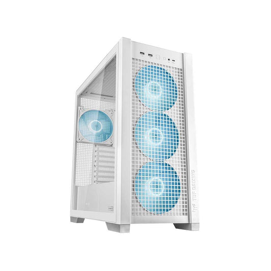 ASUS GT302 ARGB EATX Mid Tower Cabinet (White)