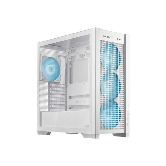 ASUS GT302 ARGB EATX Mid Tower Cabinet (White)