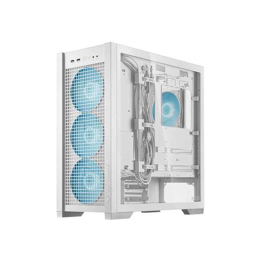 ASUS GT302 ARGB EATX Mid Tower Cabinet (White)