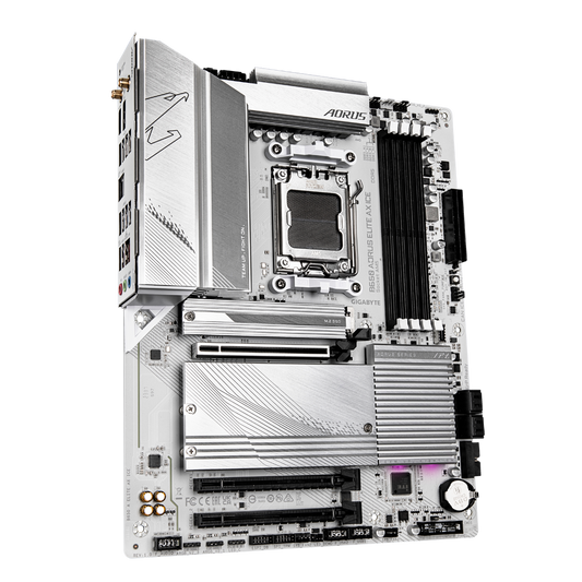 GIGABYTE B650 Aorus Elite AX ICE DDR5 AMD Motherboard ( White )