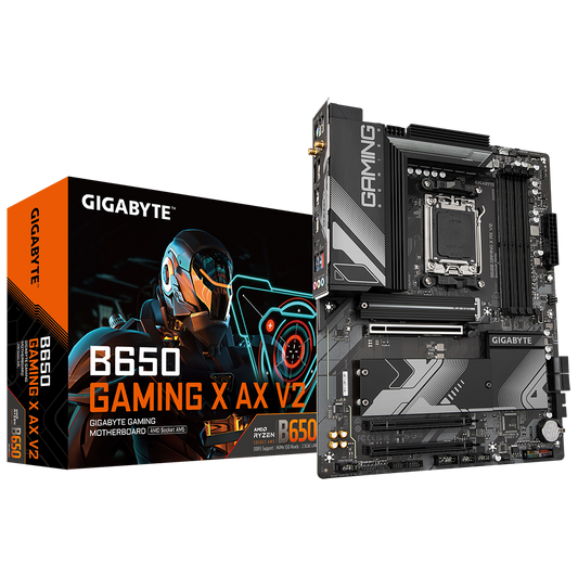 Gigabyte B650 Gaming X AX V2 DDR5 Motherboard (Black)