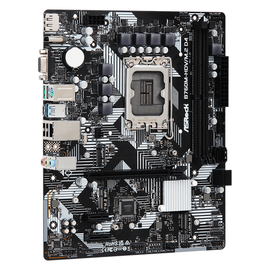 ASROCK B760M-HDV/M.2 Wifi DDR4 Intel Motherboard