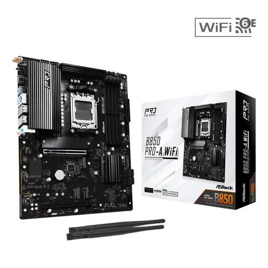 ASROCK B850 Pro-A Wifi6e AMD Motherboard