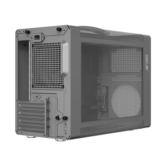 ANT ESPORTS Box C Air MATX Mid Tower Cabinet ( Grey )