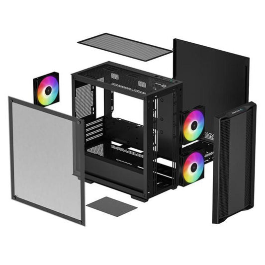 DEEPCOOL CC360 ARGB MATX Mid Tower Cabinet ( Black )