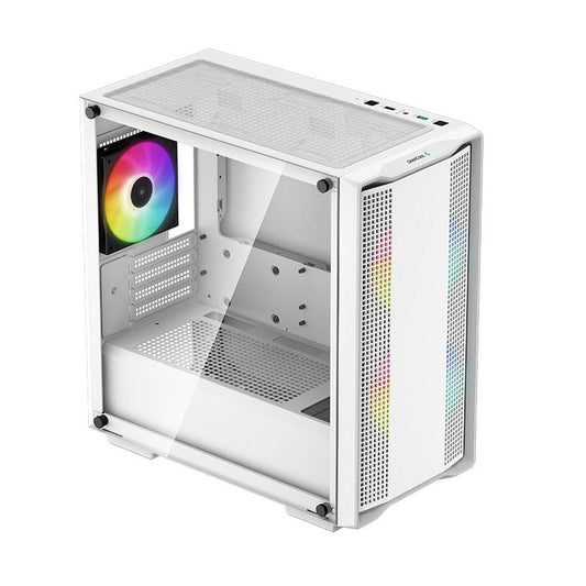 DEEPCOOL CC360 ARGB MATX Mid Tower Cabinet ( White )