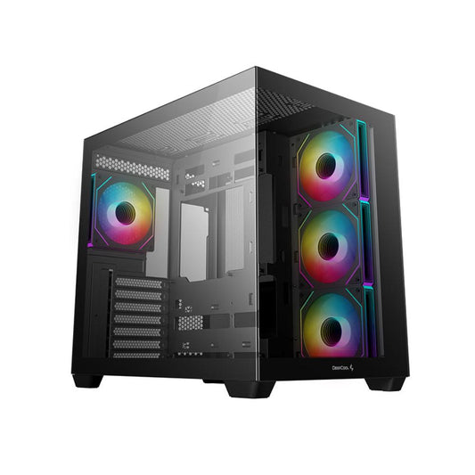 DEEPCOOL CG530 4F ARGB ATX Mid Tower Cabinet (Black)