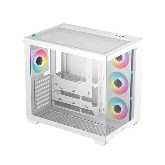 DEEPCOOL CG530 4F ARGB ATX Mid Tower Cabinet (White)