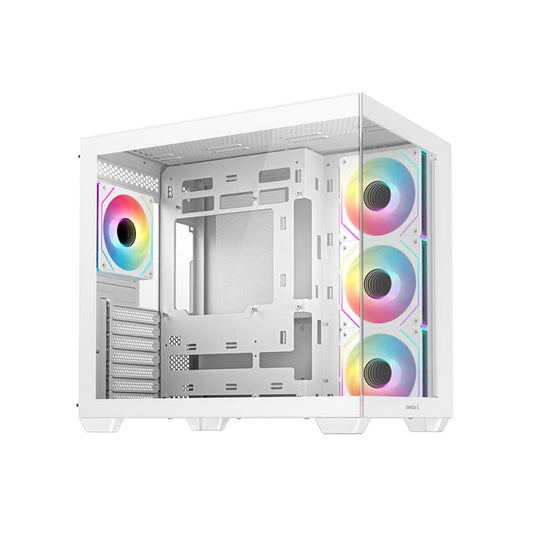 DEEPCOOL CG530 4F ARGB ATX Mid Tower Cabinet (White)