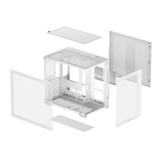 DEEPCOOL CG530 ATX Mid Tower Cabinet (White)