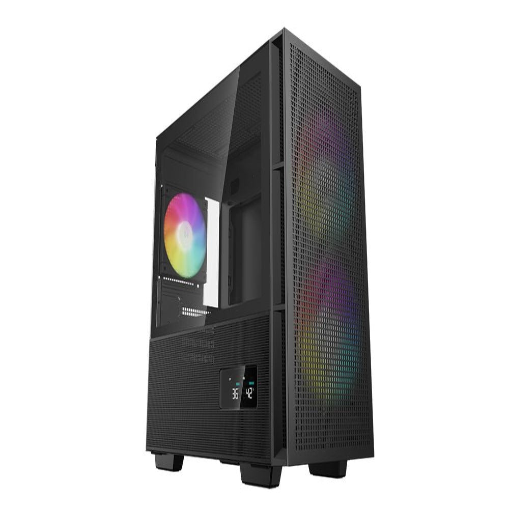 Buy DEEPCOOL CH360 DIGITAL ARGB ATX Mid Tower Cabinet Black | EliteHubs