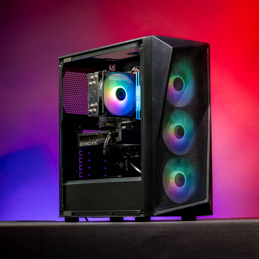 EternalX AA9 ( AMD Ryzen 7 7600X / NVIDIA RTX 5060 Ti 16GB / 32GB RAM DDR5 / 500GB M.2 NVME Gen4 SSD ) Custom PC Build for AAA Gaming