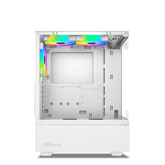 ANT VALUE CV100 ATX Mid Tower Cabinet ( White )