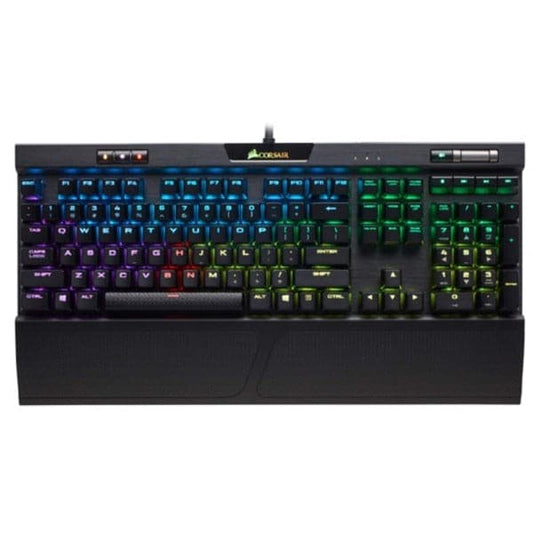 Corsair K70 RGB MK.2 Mechanical Gaming Keyboard (Cherry MX Blue) - Black