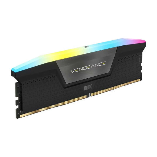 CORSAIR Vengeance RGB 16GB ( 16GB x 1 ) 5600MHz DDR5 RAM ( Black ) ( CL40 )