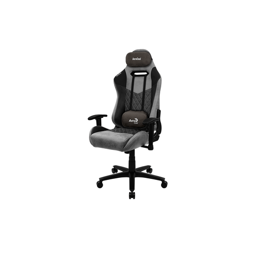 AEROCOOL Duke Areosuede Gaming Chair ( Ash Black )