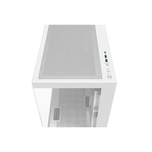 DEEPCOOL CG380 3F ARGB MATX Mid Tower Cabinet ( White )