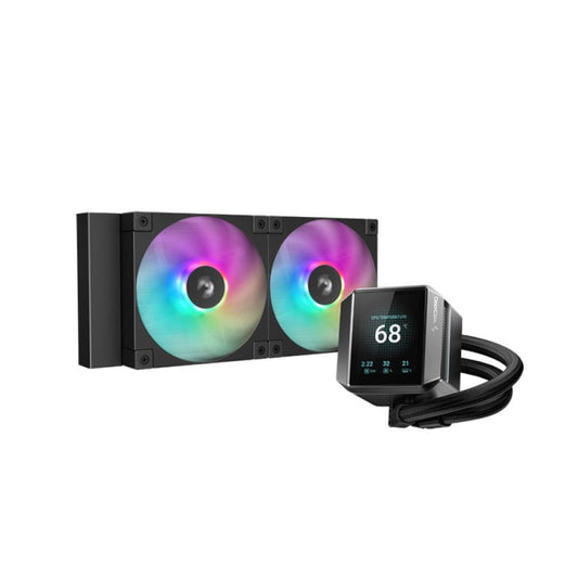 DEEPCOOL Mystique 240 ARGB 240mm CPU Liquid Cooler (Black)