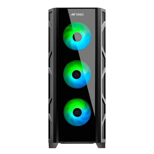 ANT ESPORTS Dynamic GT ARGB EATX Mid Tower Cabinet ( Black )