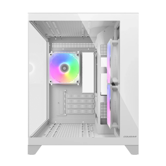 COUGAR FV150 Mini RGB MATX Mini Tower Cabinet ( White )