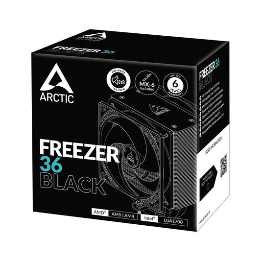 ARCTIC Freezer 36 Single Tower CPU Air Cooler ( Black )