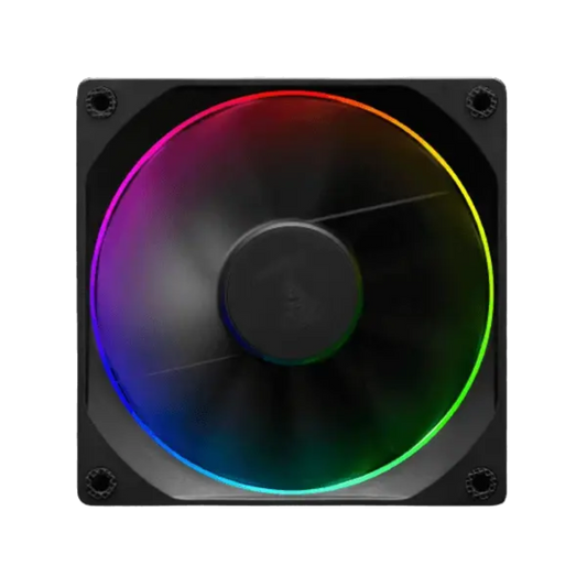 GAMDIAS Aeolus M3-1204R 120mm ARGB Cabinet Fan ( Black ) ( Four Pack )