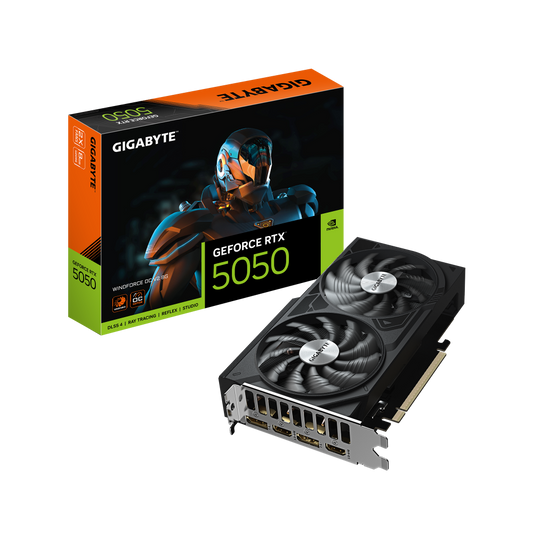 GIGABYTE GeForce RTX 5050 Windforce OC V2 8GB Nvidia Graphic Card
