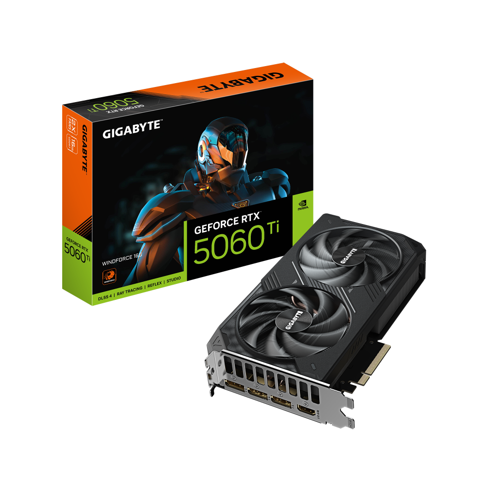 Buy GIGABYTE GeForce RTX 5060 Ti Windforce 16GB Nvidia Graphic card ...