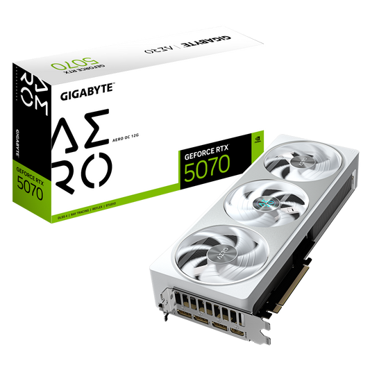 GIGABYTE GeForce RTX 5070 Aero OC 12GB Nvidia Graphic Card