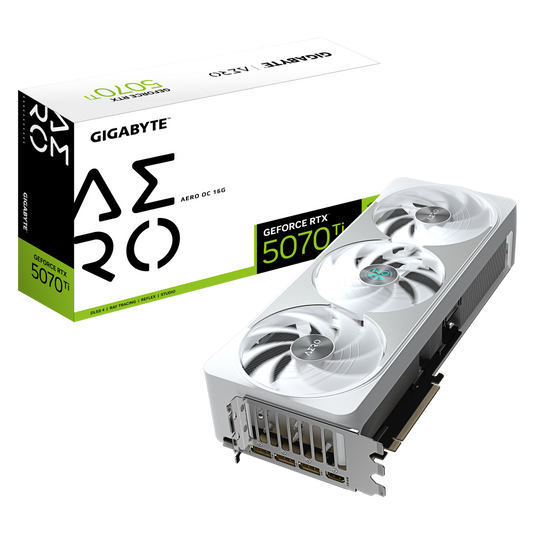 GIGABYTE GeForce RTX 5070 Ti Aero OC 16GB Nvidia Graphic Card