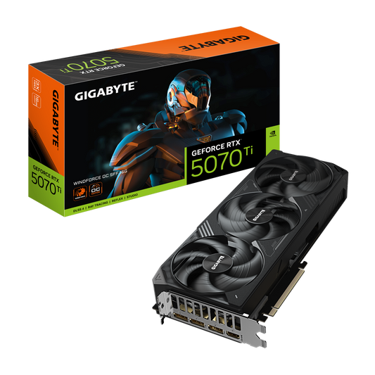 GIGABYTE GeForce RTX 5070 Ti SFF Windforce OC 16GB Nvidia Graphic Card