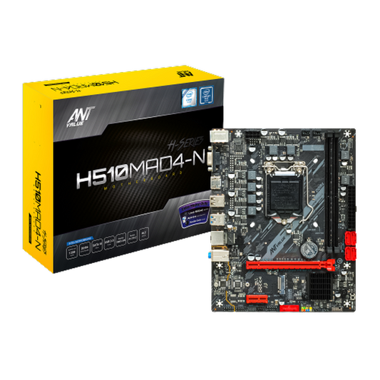 ANT VALUE H510MAD4-N DDR4 Intel Motherboard