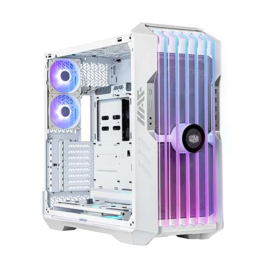 COOLER MASTER HAF 700 EVO ARGB (E-ATX) Full Tower Cabinet (White)